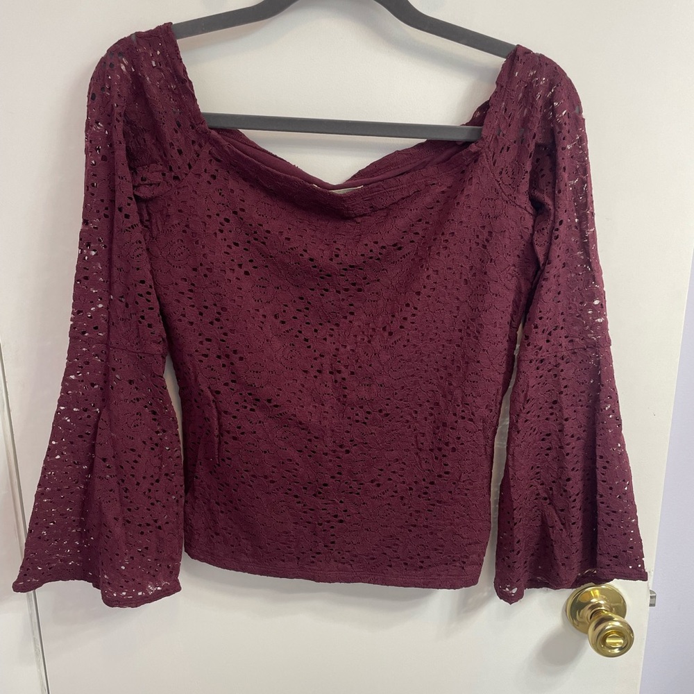 Woman’s lace blouse